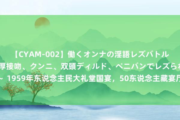 【CYAM-002】働くオンナの淫語レズバトル 2 ～もしも職場で濃厚接吻、クンニ、双頭ディルド、ペニバンでレズられたら～ 1959年东说念主民大礼堂国宴，50东说念主藏宴厅屋顶，上千名服务员看灯管行事